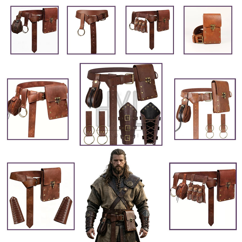 Cosplay Prop - Set di Accessori Medievali Vichinghi, Accessori