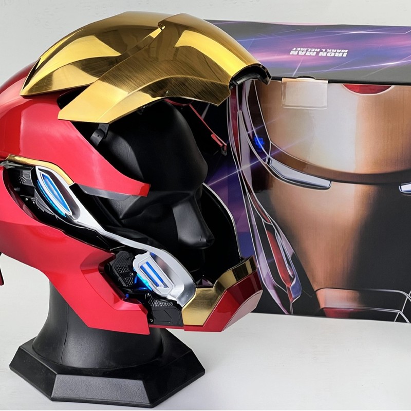 Cosplay Fire Prop - Casco Indossabile MK50 Iron Man con