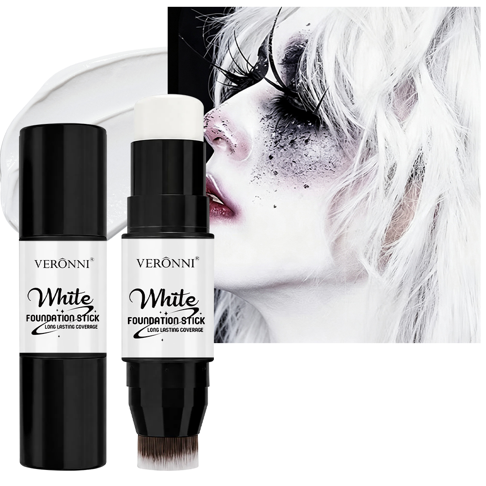 Cosplay Prop Paint - Stick per fondotinta bianco con applicatore